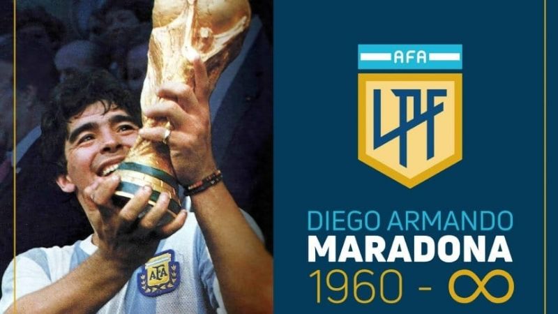 Homenaje de la Liga a Maradona, que cumpliría 61 años
