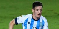 EL CATAMARQUEÑO Aníbal Moreno hizo su primer gol en Racing.
