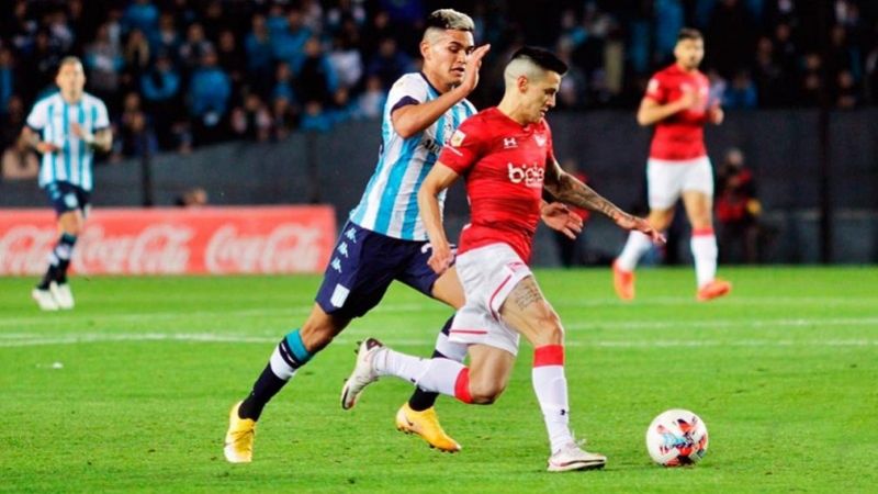 Racing ganaba con gol de Moreno y el “Pincha” le empató
