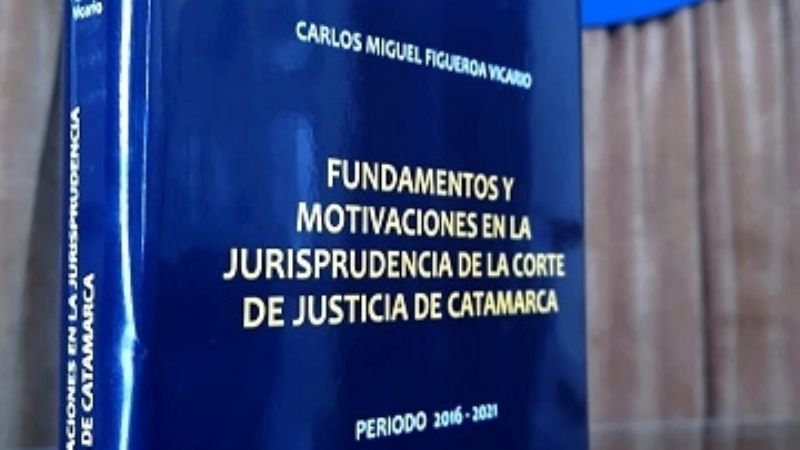 El juez Figueroa Vicario presentó una publicación