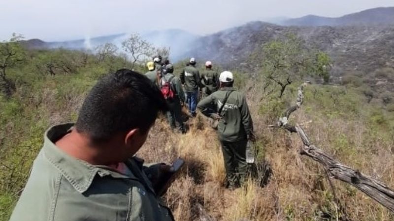 Controlaron el incendio en Ancasti