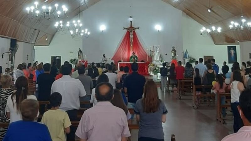 La Virgen de Fátima en la parroquia San José Obrero