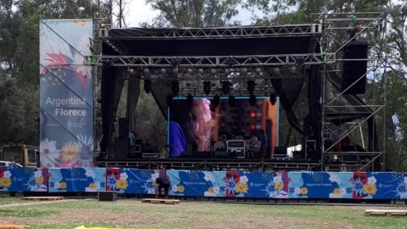 Argentina Florece desde las 16 en el Parque Adán Quiroga