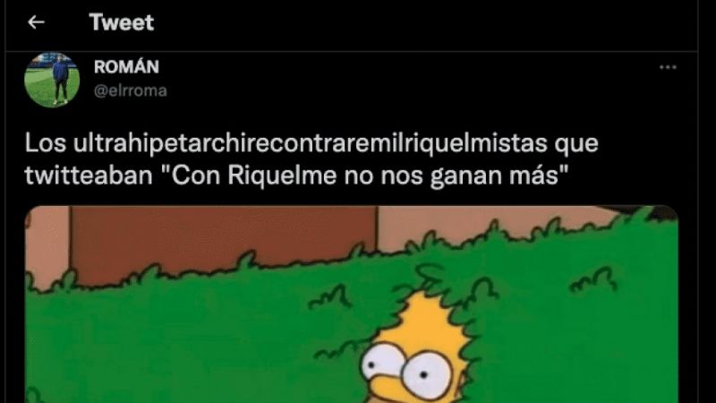 Las redes boquenses le “cayeron” a Riquelme