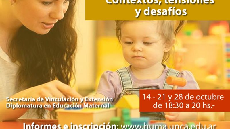 Ciclo de charlas virtuales sobre Primeras infancias y Educación maternal