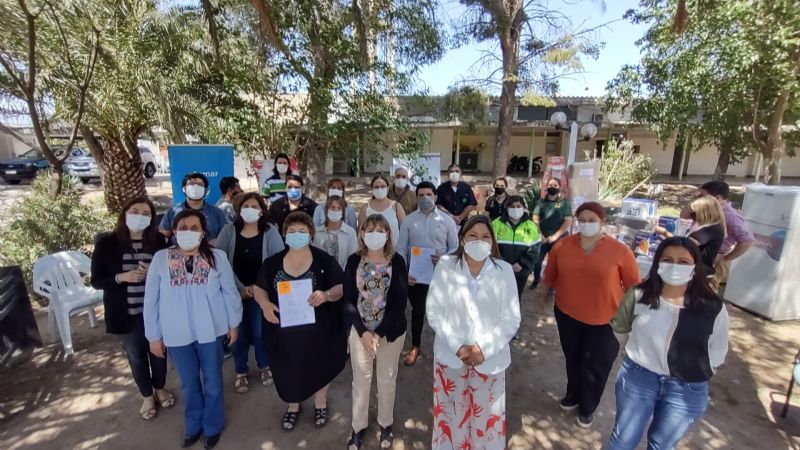 Entregaron elementos a centros de salud del interior