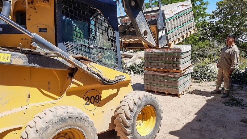 UNOPS entregó materiales para obras en Icaño y Mutquín