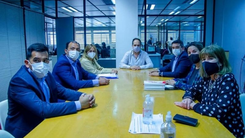 Sánchez gestiona obras en Buenos Aires