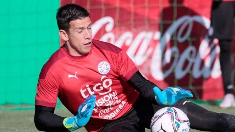 Espínola, el arquero paraguayo, que optó por Godoy Cruz