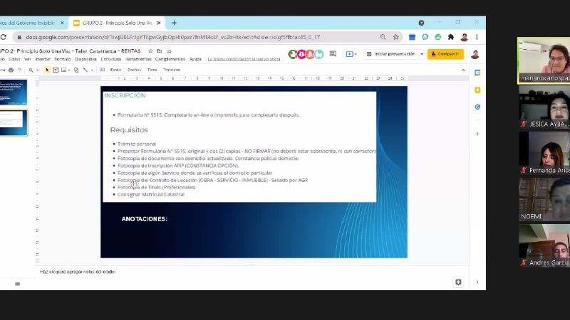 Declaran de interés provincial al curso-taller “Gobierno Invisible”