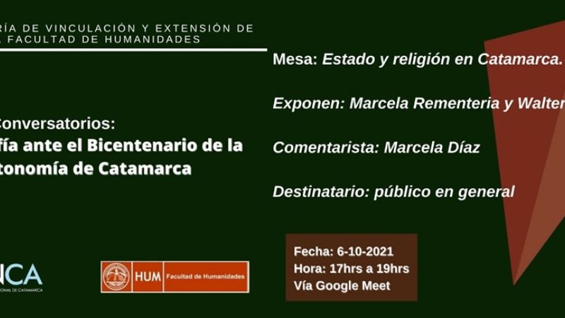 Charla sobre “Estado y Religión en Catamarca”