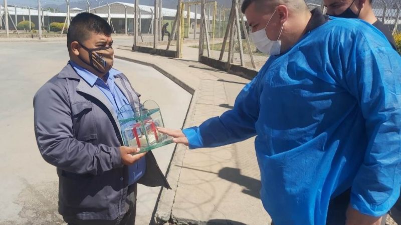 Las reliquias del Beato Esquiú visitaron la cárcel