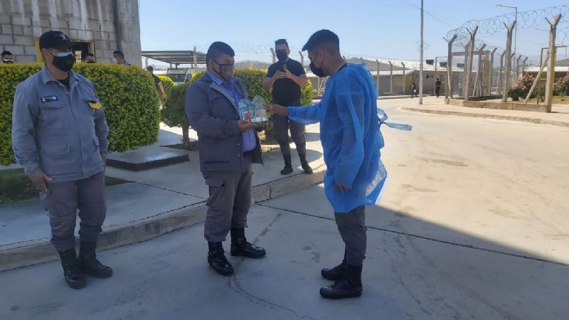 Las reliquias del Beato Esquiú visitaron la cárcel