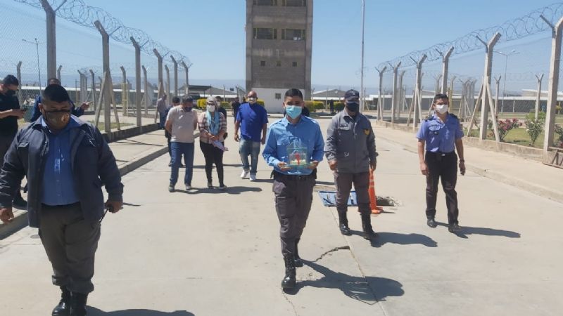 Las reliquias del Beato Esquiú visitaron la cárcel