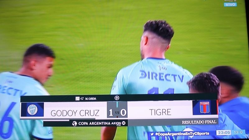 Godoy Cruz le ganó a Tigre y jugará “semi” con Talleres