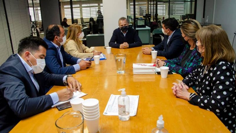 Sánchez gestiona en Nación una agenda de importantes obras