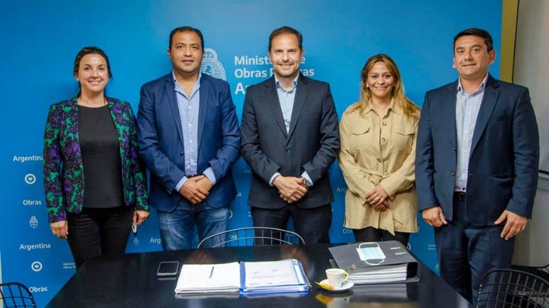 Sánchez gestiona en Nación una agenda de importantes obras