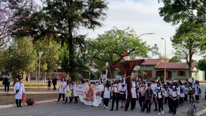 La parroquia Virgen de Luján vivió la visita de las reliquias del Beato Esquiú