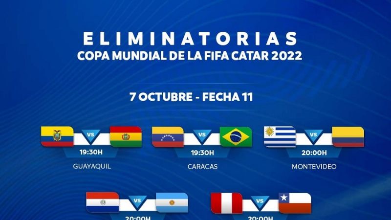 Los otros partidos de hoy por las Eliminatorias Sudamericanas