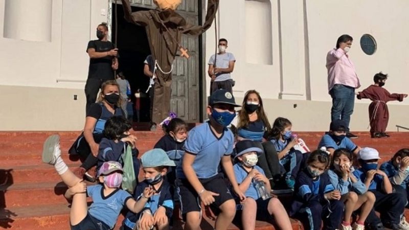 Los jardines de infantes participaron del Fraylecito