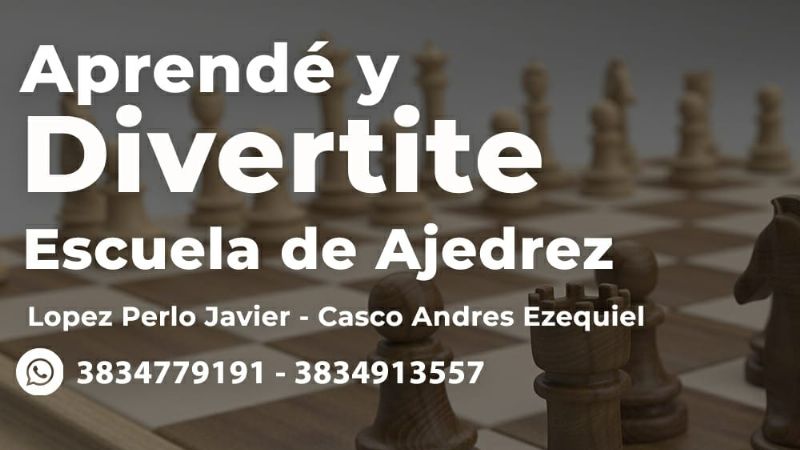 Inaugurarán la Escuela de Ajedrez "Ing. Enrique Doering"