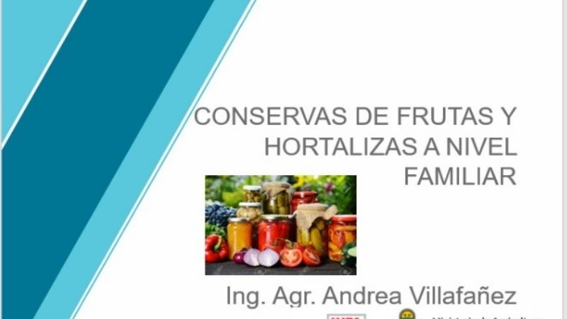 Más de cien docentes se capacitaron en elaboración de conservas