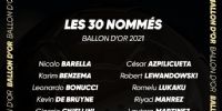 LOS 30 NOMINADOS para el 