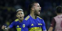 Marcelo Weigandt, de lo mejor en Boca; hizo el primer gol y se 