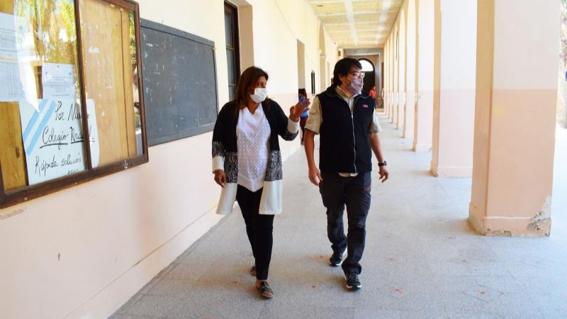 Avanzan las refacciones en el ex Colegio Nacional