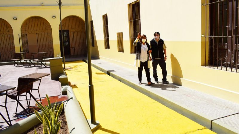 Avanzan las refacciones en el ex Colegio Nacional