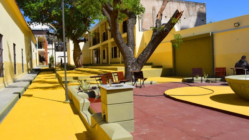 Avanzan las refacciones en el ex Colegio Nacional