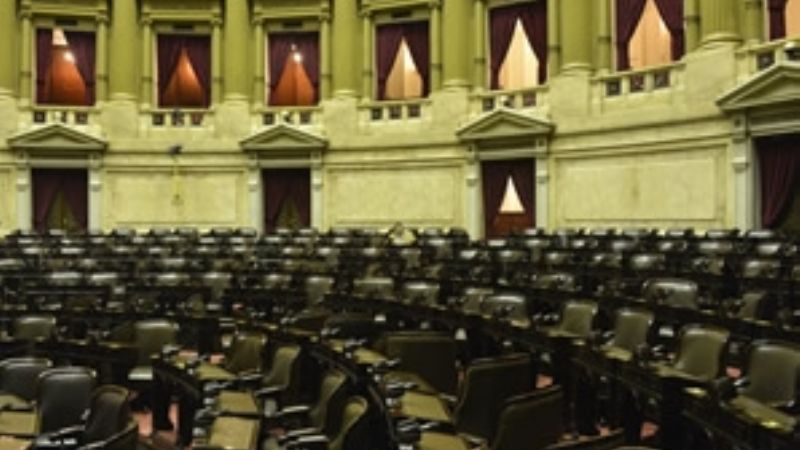 La próxima semana no habrá sesión en Diputados