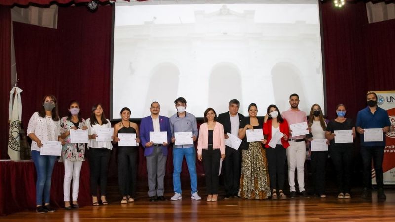 Asumieron los nuevos directores de la Facultad de Humanidades