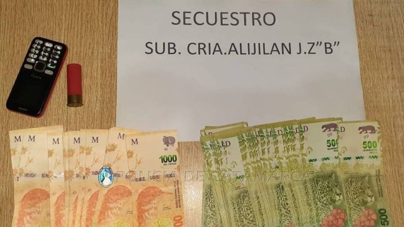 Amarraron a un hombre para robarle 50 mil pesos