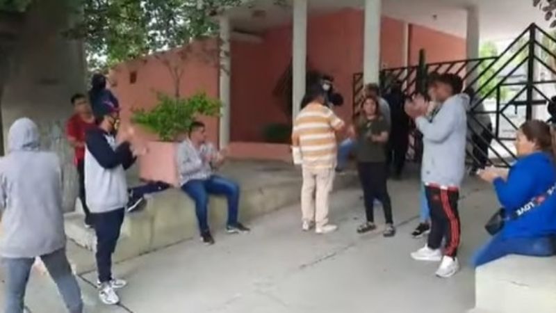 Reclamo con incidentes en la Morgue