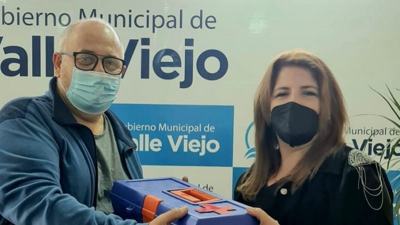 La intendenta Zenteno recibió a una delegación de Tiro con Arco Catamarca