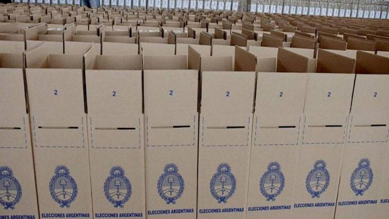 Comienza el reparto de más de 100 mil urnas en todo el país