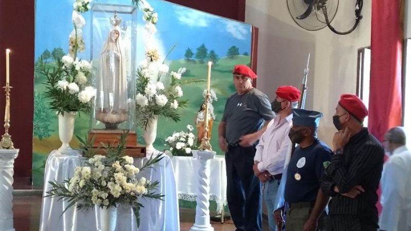 La Virgen de Fátima en el barrio General Paz