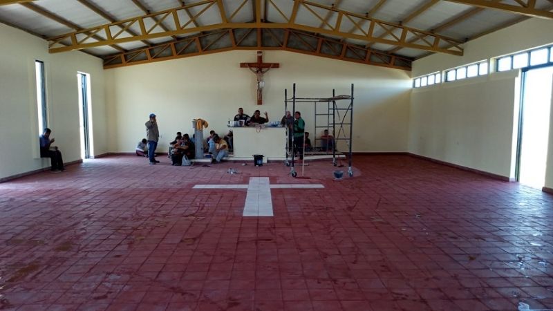 Concluyó la construcción de la capilla en la cárcel de Miraflores