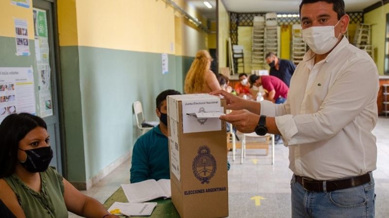 Guillermo Ferreya sufragó en FME