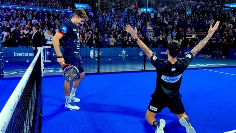 El catamarqueño Agustín Tapia se coronó en Malmö Padel Open