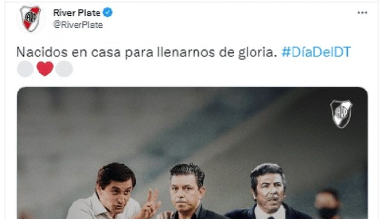 Con Labruna, Gallardo y Ramón festejó River el “Día del DT”