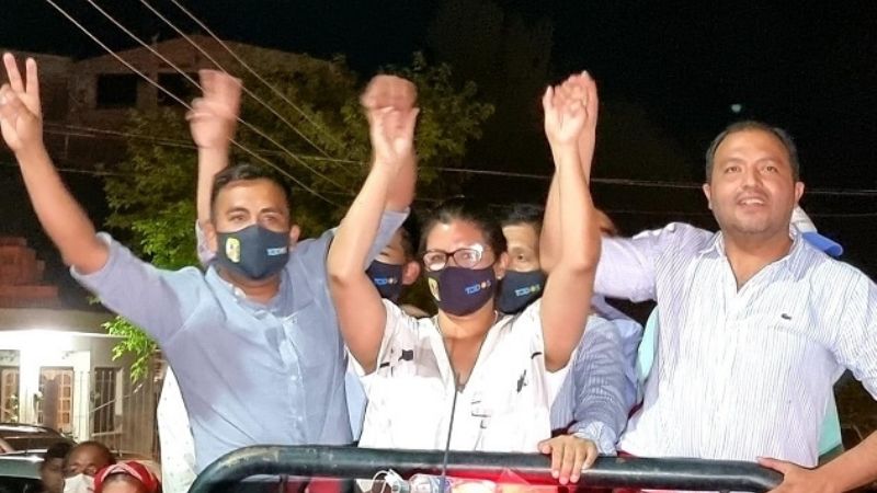 Gran triunfo del FT en Santa María, que ganó la senaduría
