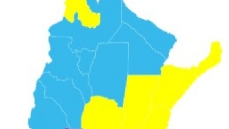 Menos amarillo que en las PASO: así quedó el mapa electoral