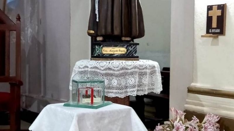 Las reliquias del Beato Esquiú llegaron a Paclín