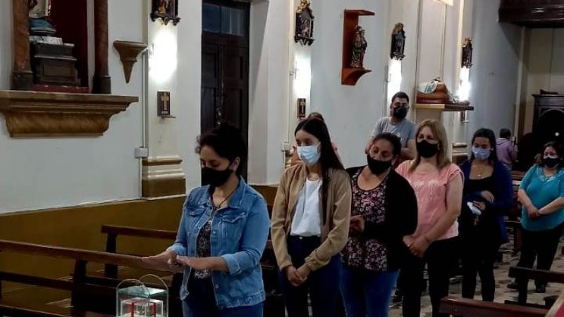 Las reliquias del Beato Esquiú llegaron a Paclín