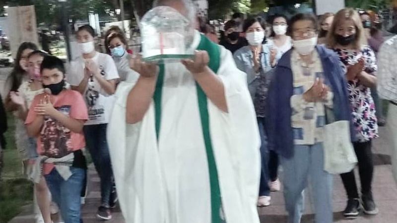 Las reliquias del Beato Esquiú llegaron a Paclín