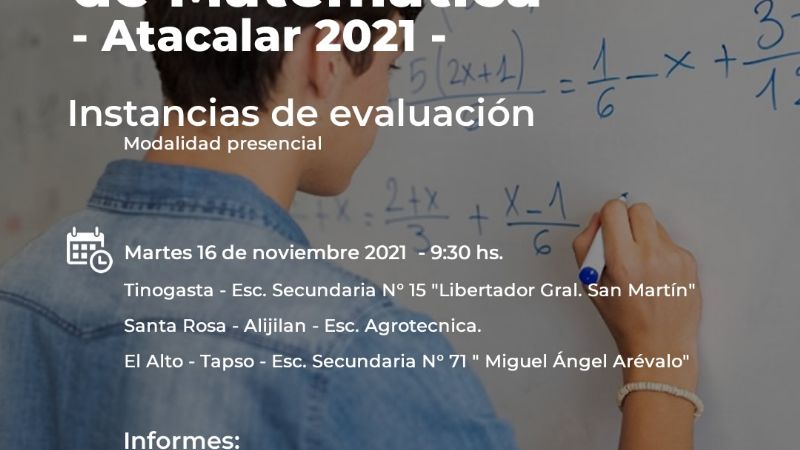 Olimpiadas de Matemáticas Ata.Ca.LaR