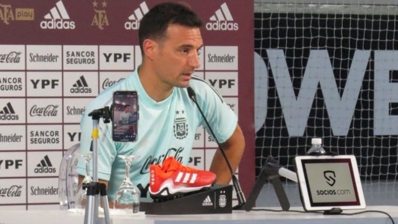 Scaloni confirmó a Messi para el partido con Brasil