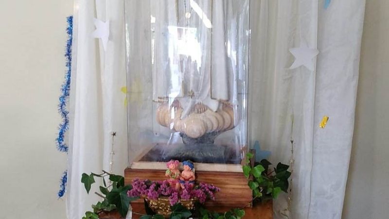 Los vecinos de Villa Reyes recibieron a la Virgen de Fátima